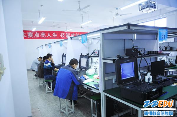 教师组比赛现场