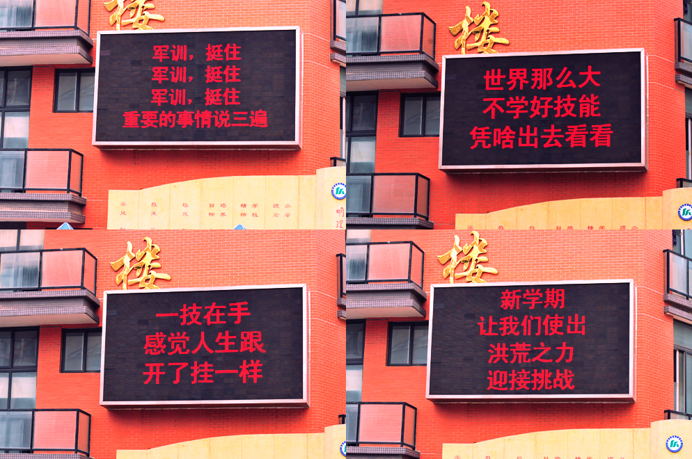 亲切的迎新标语