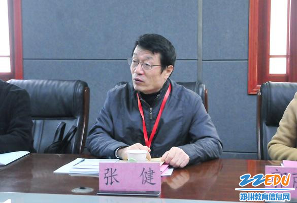原滁州职业技术学院副院长、职教研究所所长张健讲话 原滁州职业技术学院副院长、职教研究所所长张健讲话