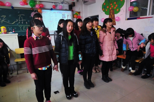 迎元旦感恩学校 科工学生联谊会正在进行时