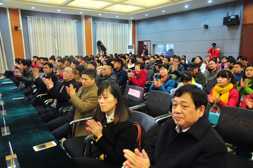 劳模“喜羊羊”登陆科工讲堂 事迹报告敲响时代主旋律